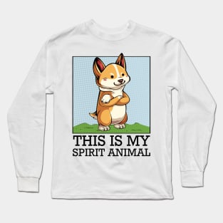 Corgi Long Sleeve T-Shirt